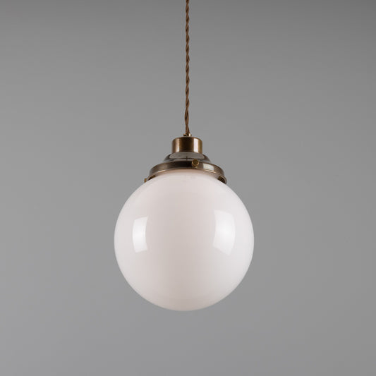Gentry Opal Globe Pendant Light 20cm IP20