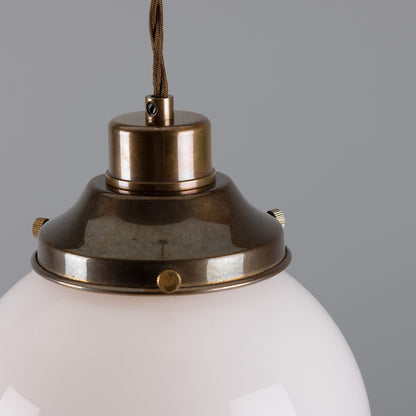 Gentry Opal Globe Pendant Light 20cm IP20