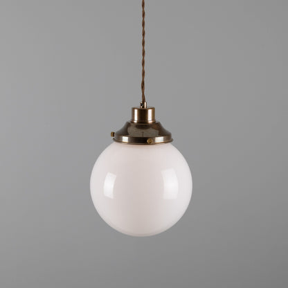 Gentry Opal Globe Pendant Light 20cm IP20