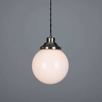 Gentry Opal Globe Pendant Light 20cm IP20