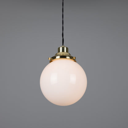 Gentry Opal Globe Pendant Light 20cm IP20