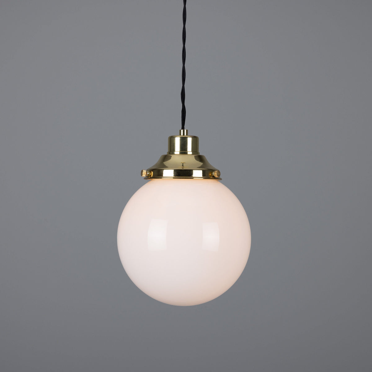 Gentry Opal Globe Pendant Light 20cm IP20