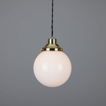 Gentry Opal Globe Pendant Light 20cm IP20