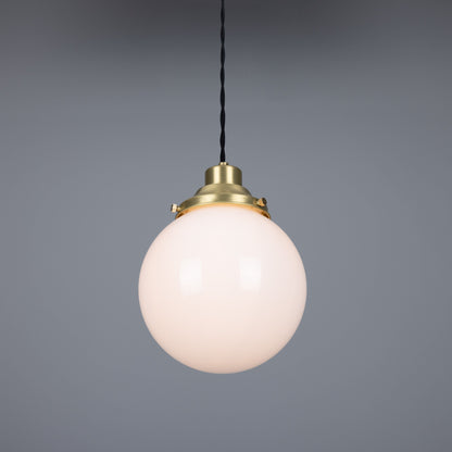 Gentry Opal Globe Pendant Light 20cm IP20