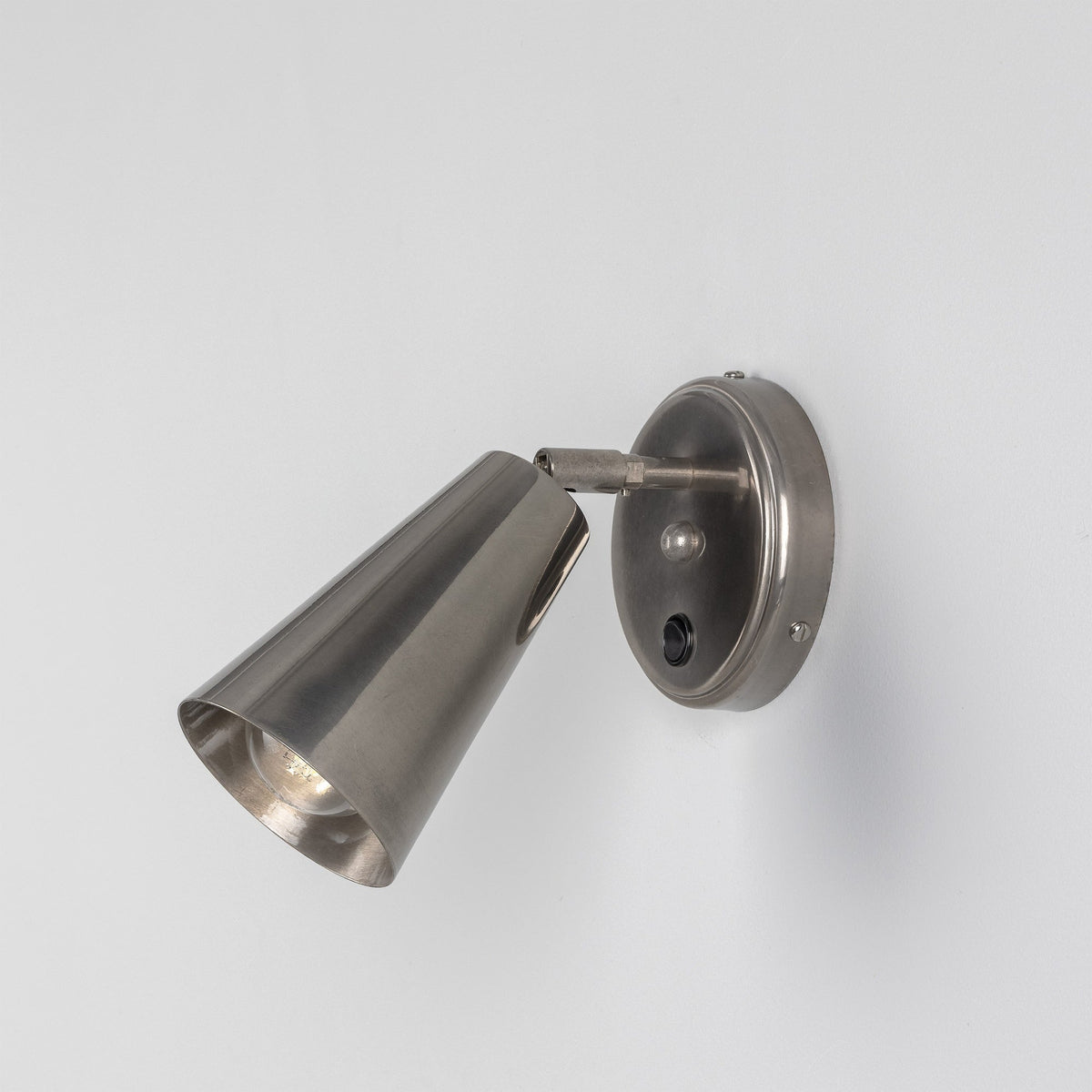 Cashel Adjustable Brass Cone Wall Light 12cm IP20