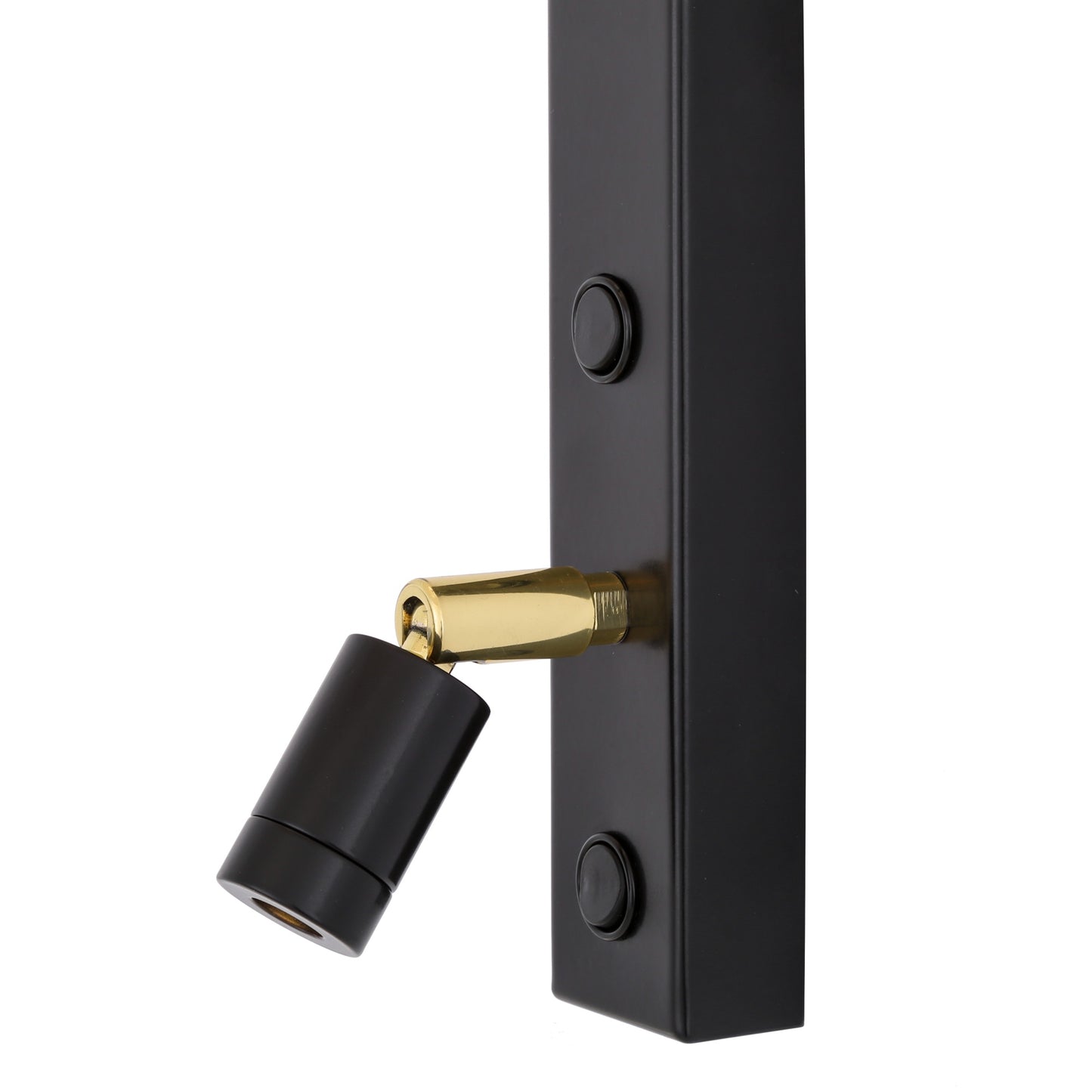 Khumo Wall Light with Fabric Shade and Adjustable Reading Light