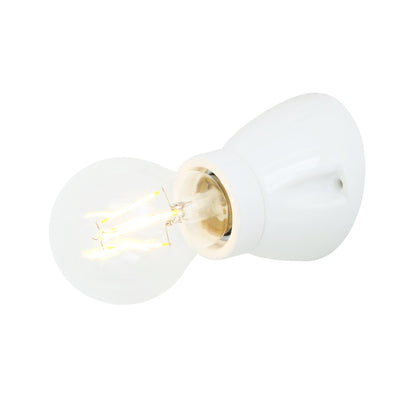 Baltimore Ceramic Wall Light 7.5cm IP20
