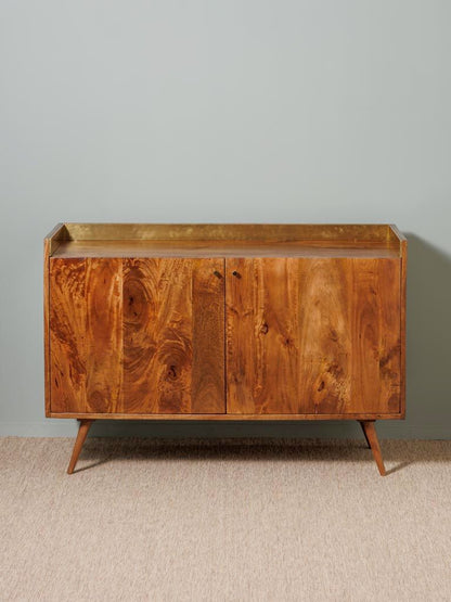 Niccolo 2-door brass-edged sideboard