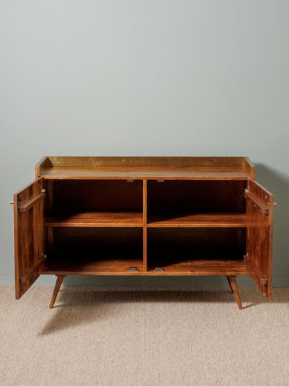 Niccolo 2-door brass-edged sideboard