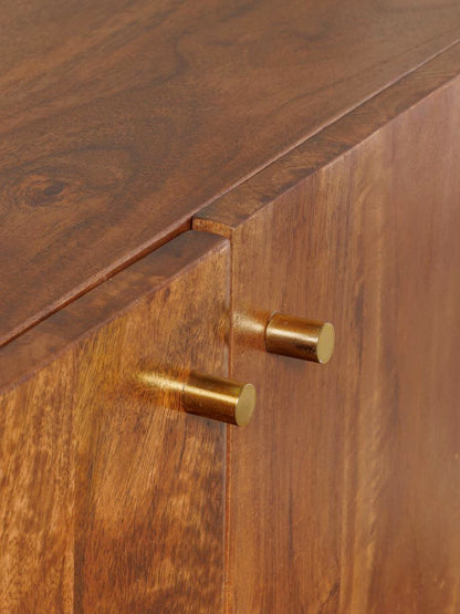 Niccolo 2-door brass-edged sideboard