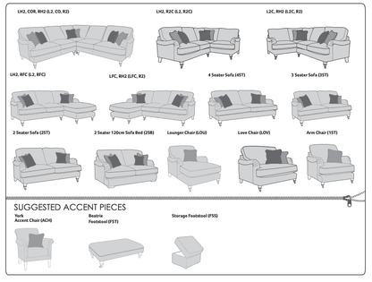 Beatrix Sofa Collection