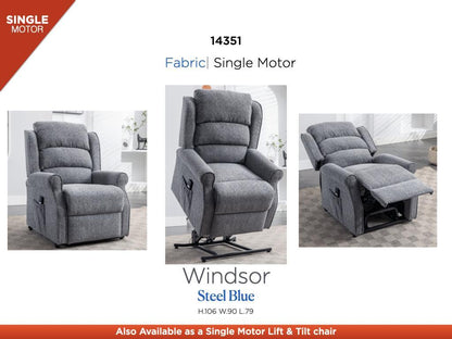 Windsor Electric Lift & Tilt Armchair - Single Motor