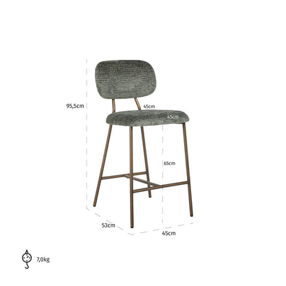 Xenia Counter Stool (Set of 2)