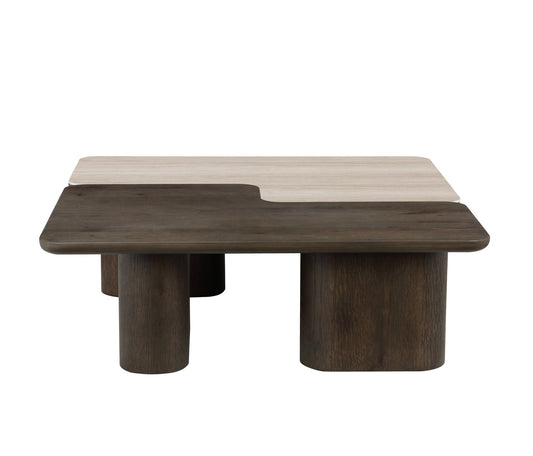 Nando Brown Coffee Table (Set of 2)