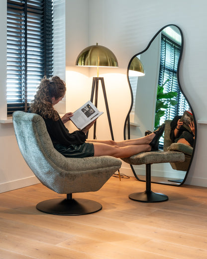 Alton Brushed Gold Mirror