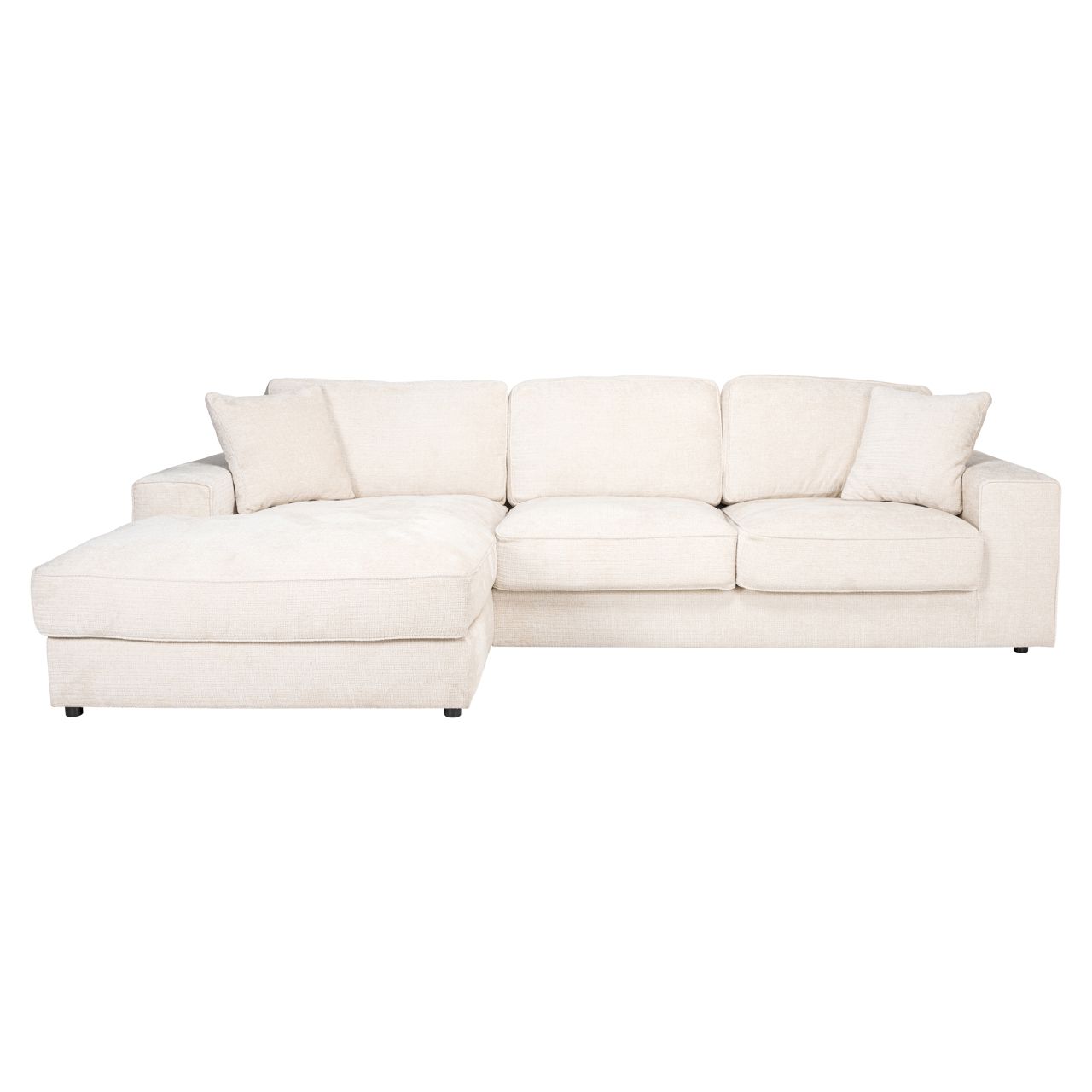 Santos Sofa Niagara Beige (2.5-Seater + Lounge Left)