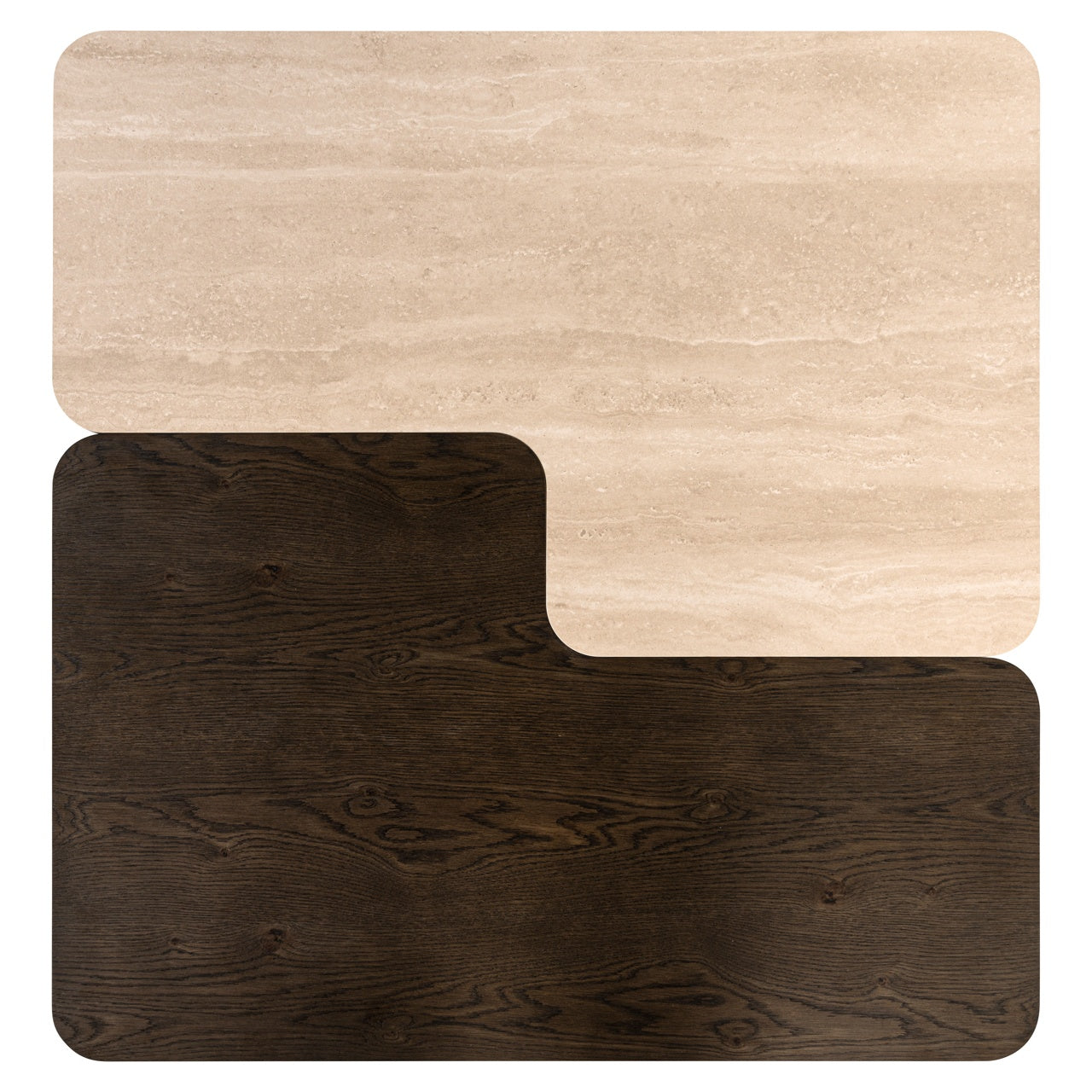 Nando Brown Coffee Table (Set of 2)