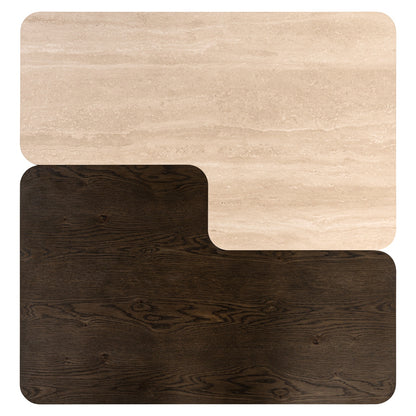 Nando Brown Coffee Table (Set of 2)