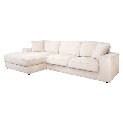 Santos Sofa Niagara Beige (2.5-Seater + Lounge Left)
