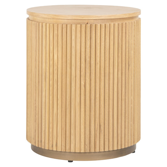 Belfort Side Table Natural Oak