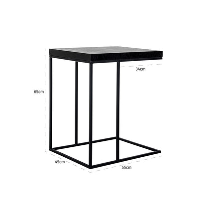 Oakura Sofa Table Black
