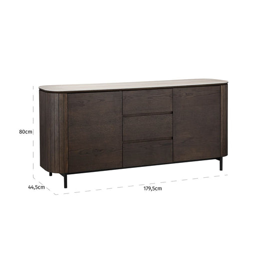 Ritz Brown Sideboard
