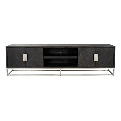 Blackbone Silver TV Unit 220