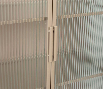 Lery Cabinet Ivory & Terracotta