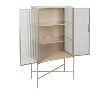 Lery Cabinet Ivory & Terracotta