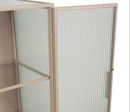 Lery Cabinet Ivory & Terracotta