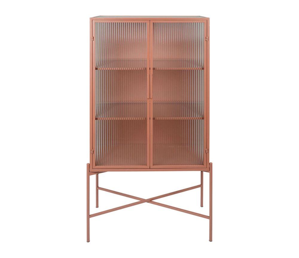 Lery Cabinet Ivory & Terracotta