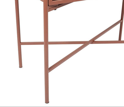 Lery Cabinet Ivory & Terracotta