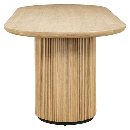 Belfort Natural Oak Dining Table 280cm
