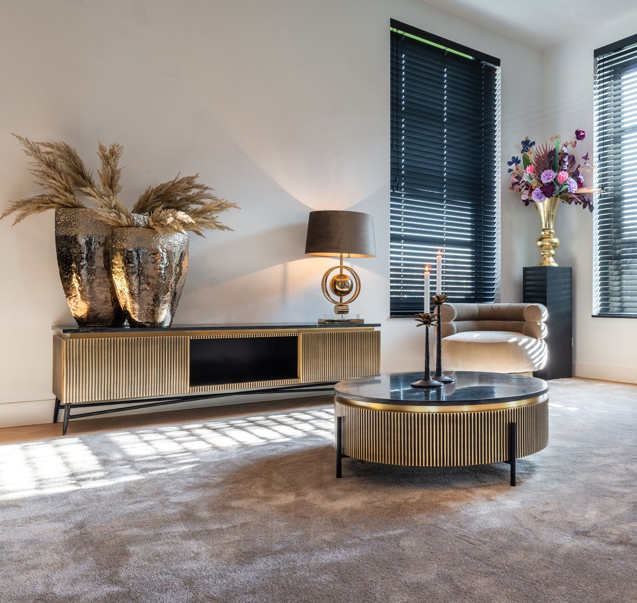 Ironville Round Coffee Table