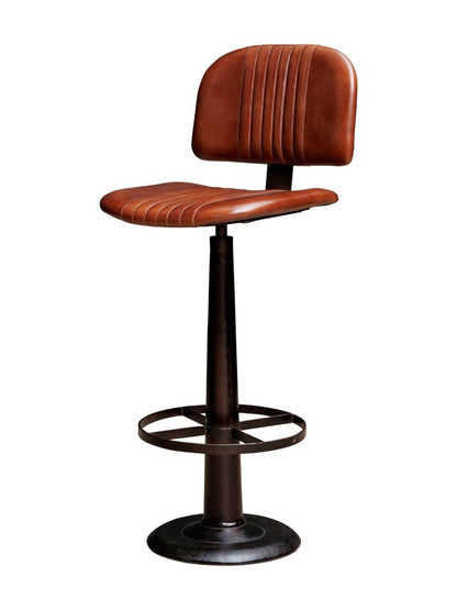 Cleveland Leather Bar Stool