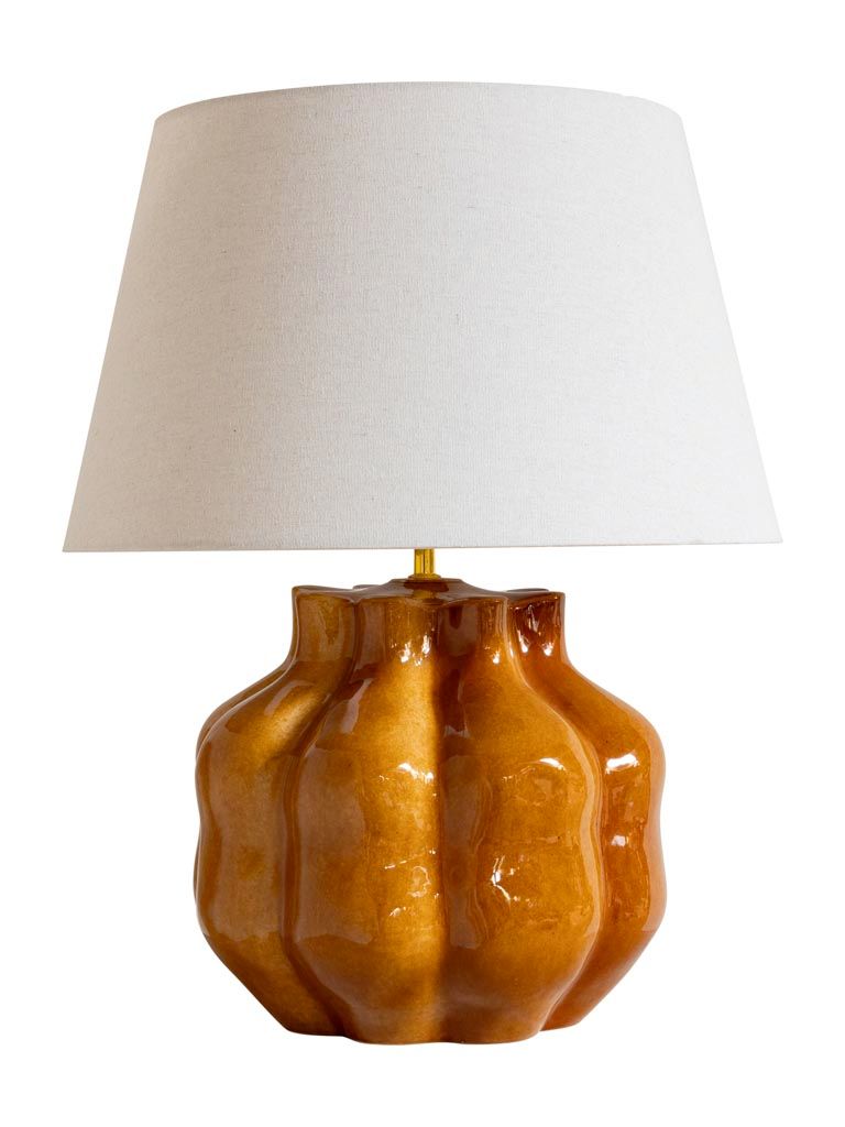 Fleury Orange Table Lamp