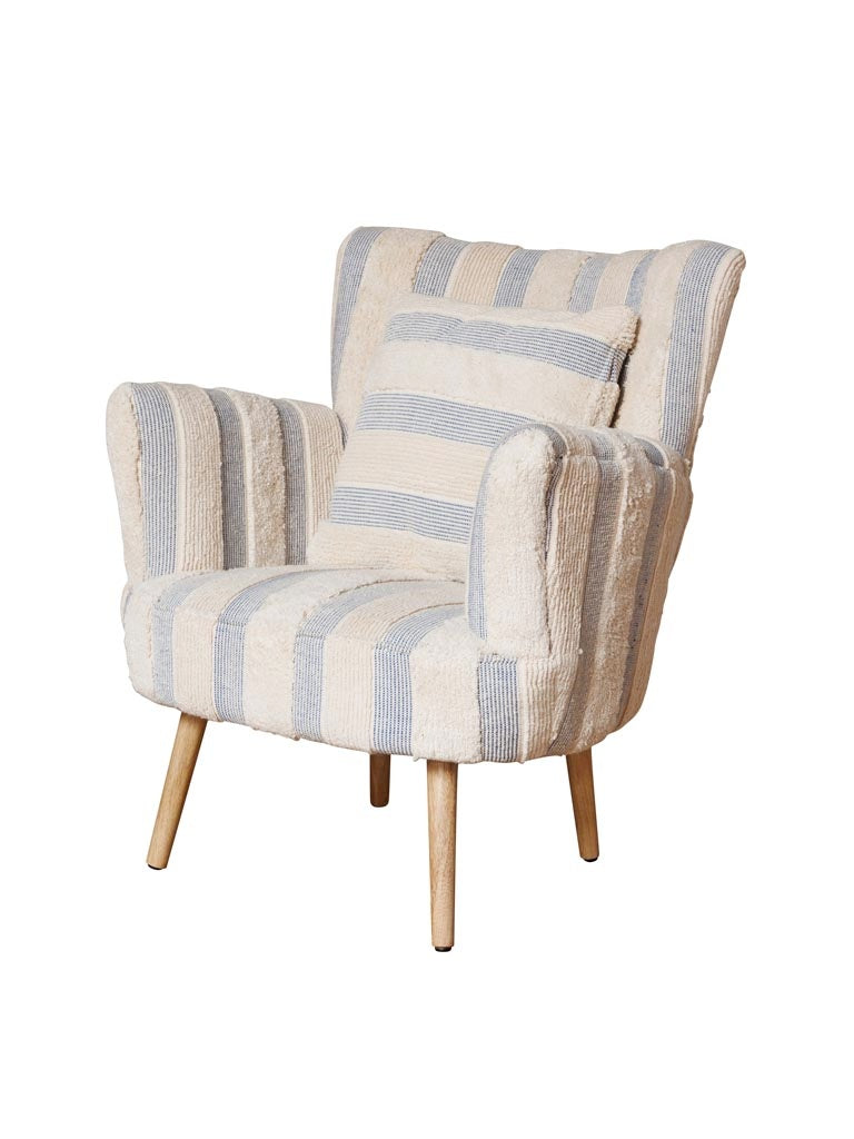 Harina Striped Armchair