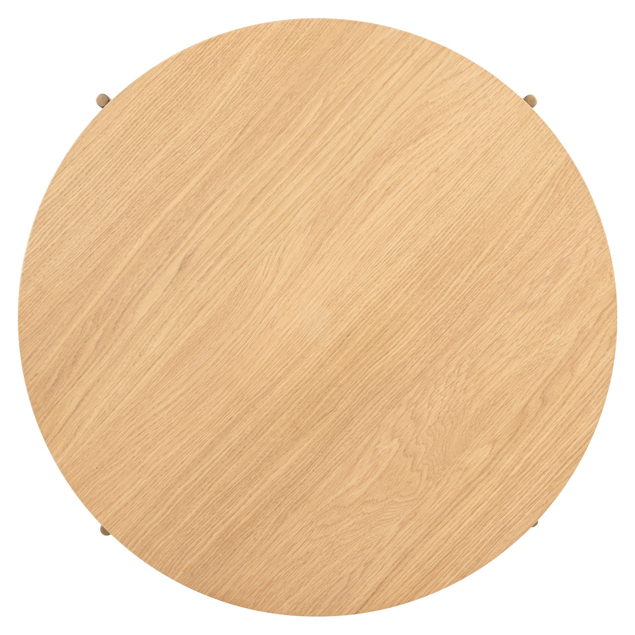Belfort Round Coffee Table Natural Oak