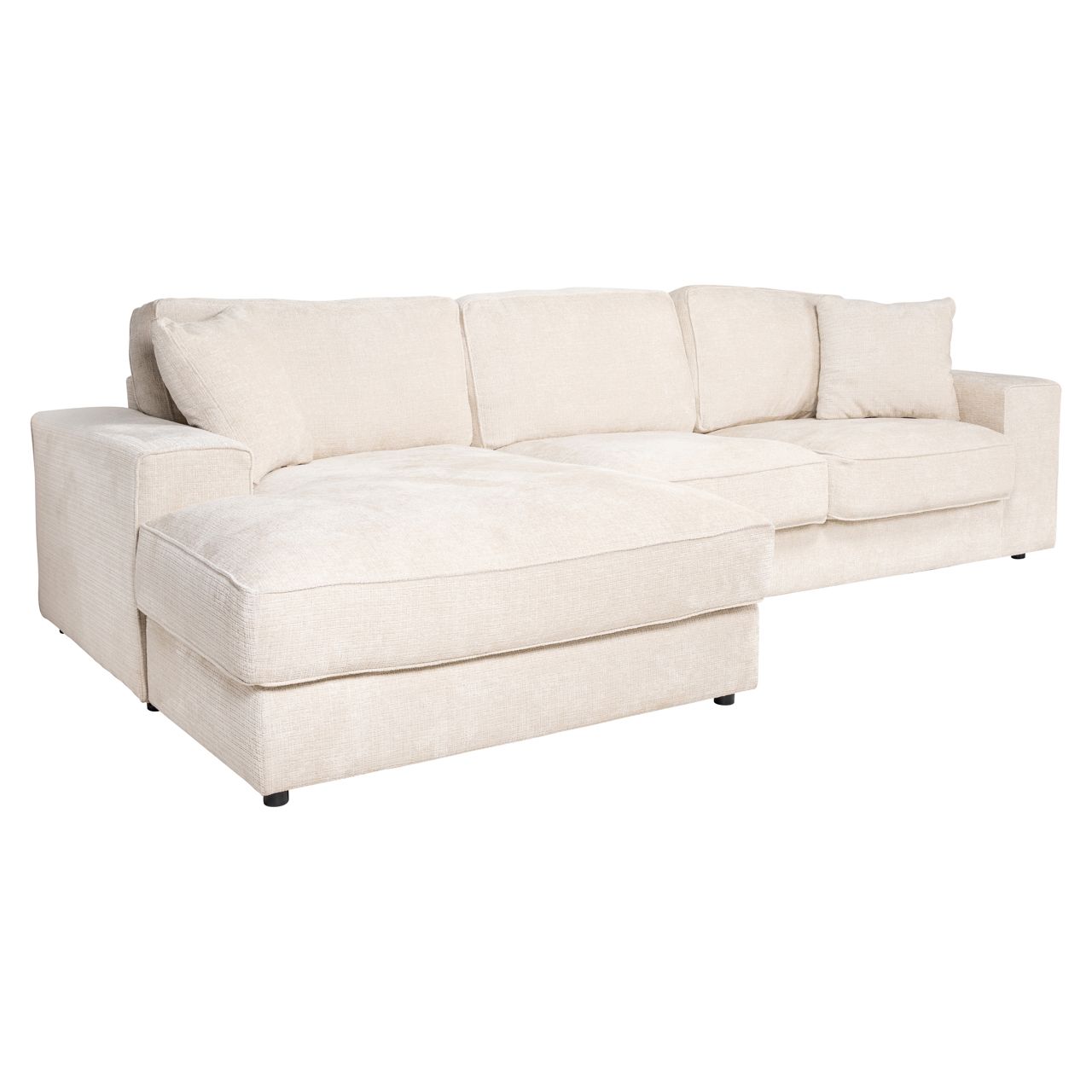 Santos Sofa Niagara Beige (2.5-Seater + Lounge Left)