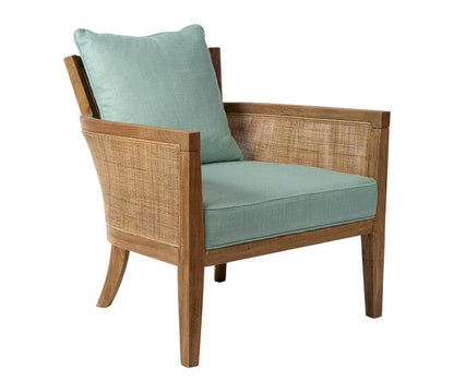 Laksoa Armchair Sea Green Linen