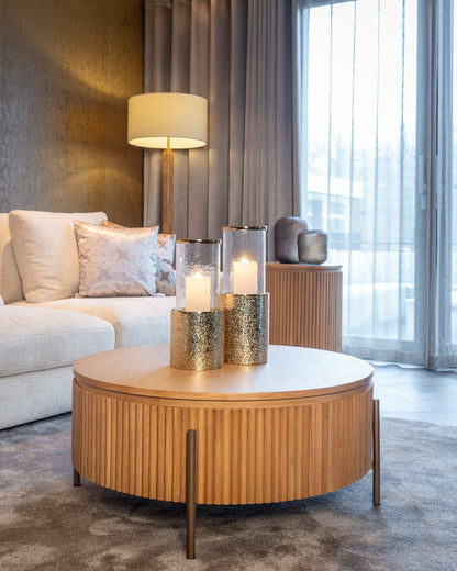 Belfort Side Table Natural Oak