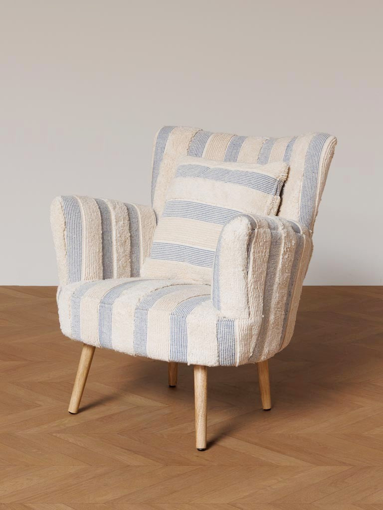 Harina Striped Armchair