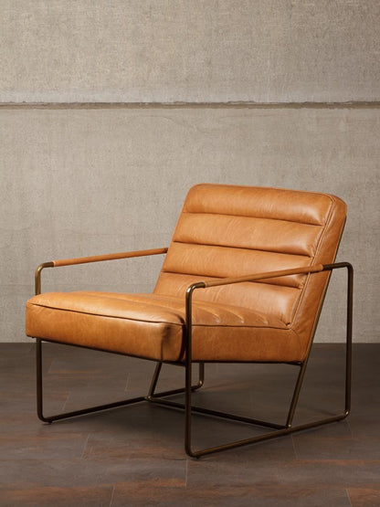 Makine Armchair with Square Armrests