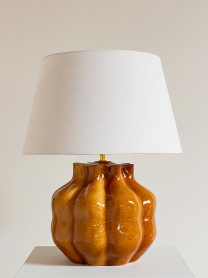 Fleury Orange Table Lamp