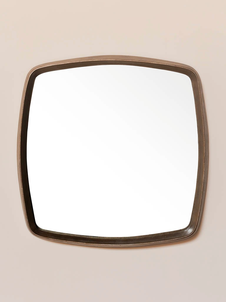Retro Square Mirror