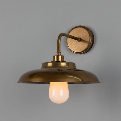 Darya Brass Outdoor Wall Light 31.5cm IP65
