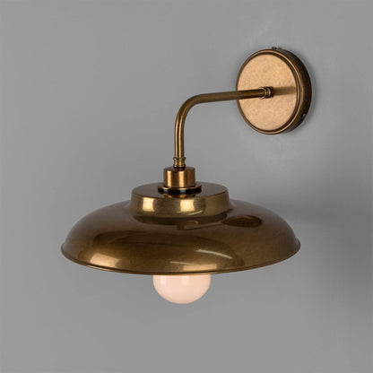 Darya Brass Outdoor Wall Light 31.5cm IP65