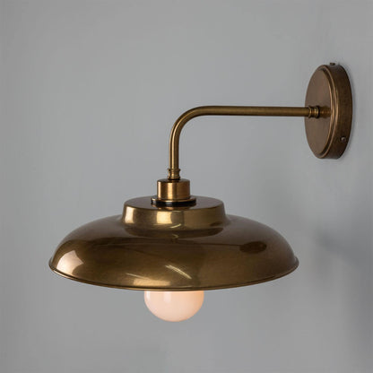 Darya Brass Outdoor Wall Light 31.5cm IP65