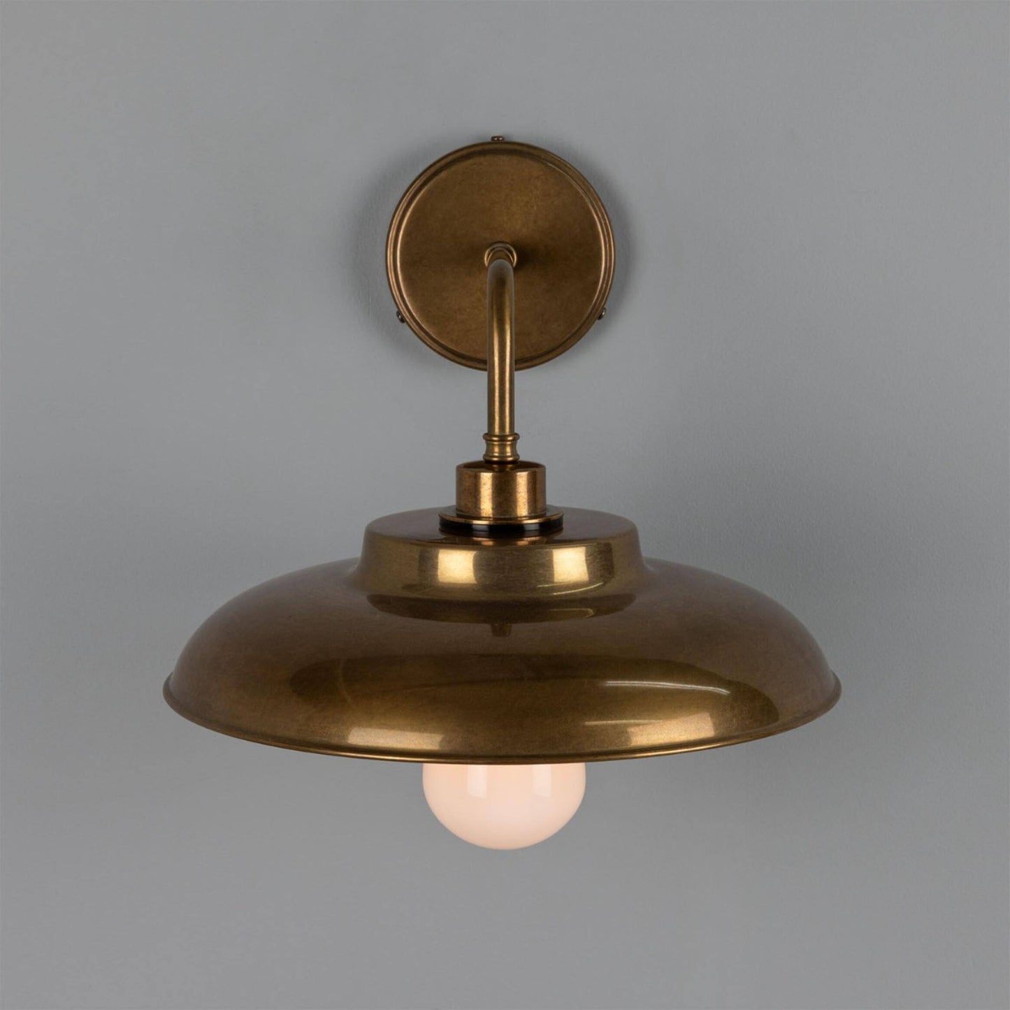 Darya Brass Outdoor Wall Light 31.5cm IP65