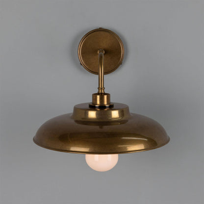 Darya Brass Outdoor Wall Light 31.5cm IP65